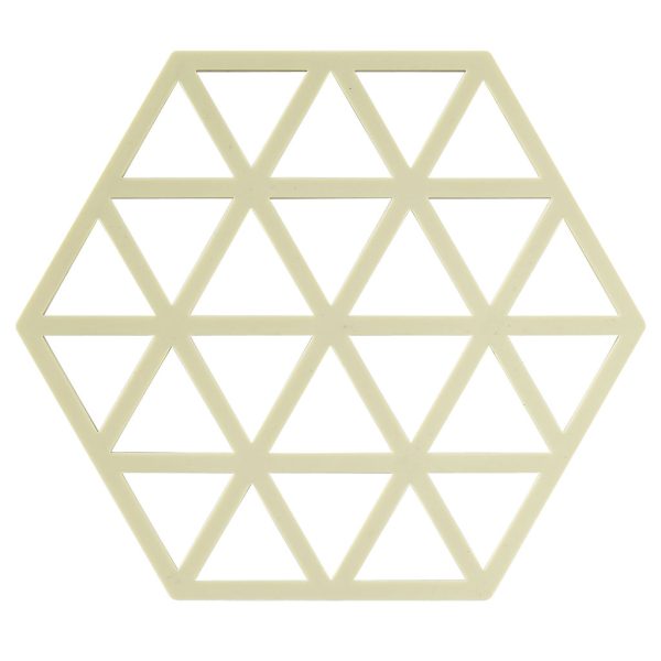 Zone-Denmark-coaster-silicone-lime-hexagon
