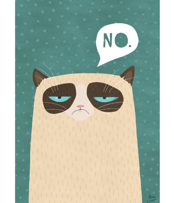 Poster Grumpy Cat 2