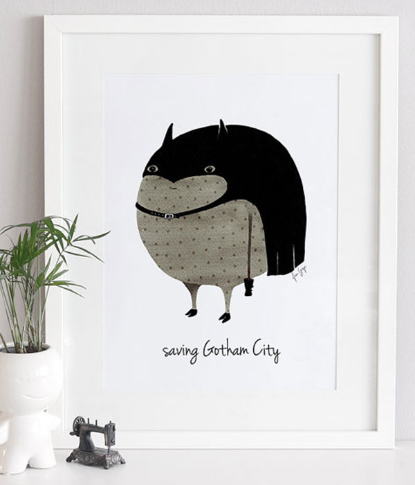 Nursery Poster Batman 3