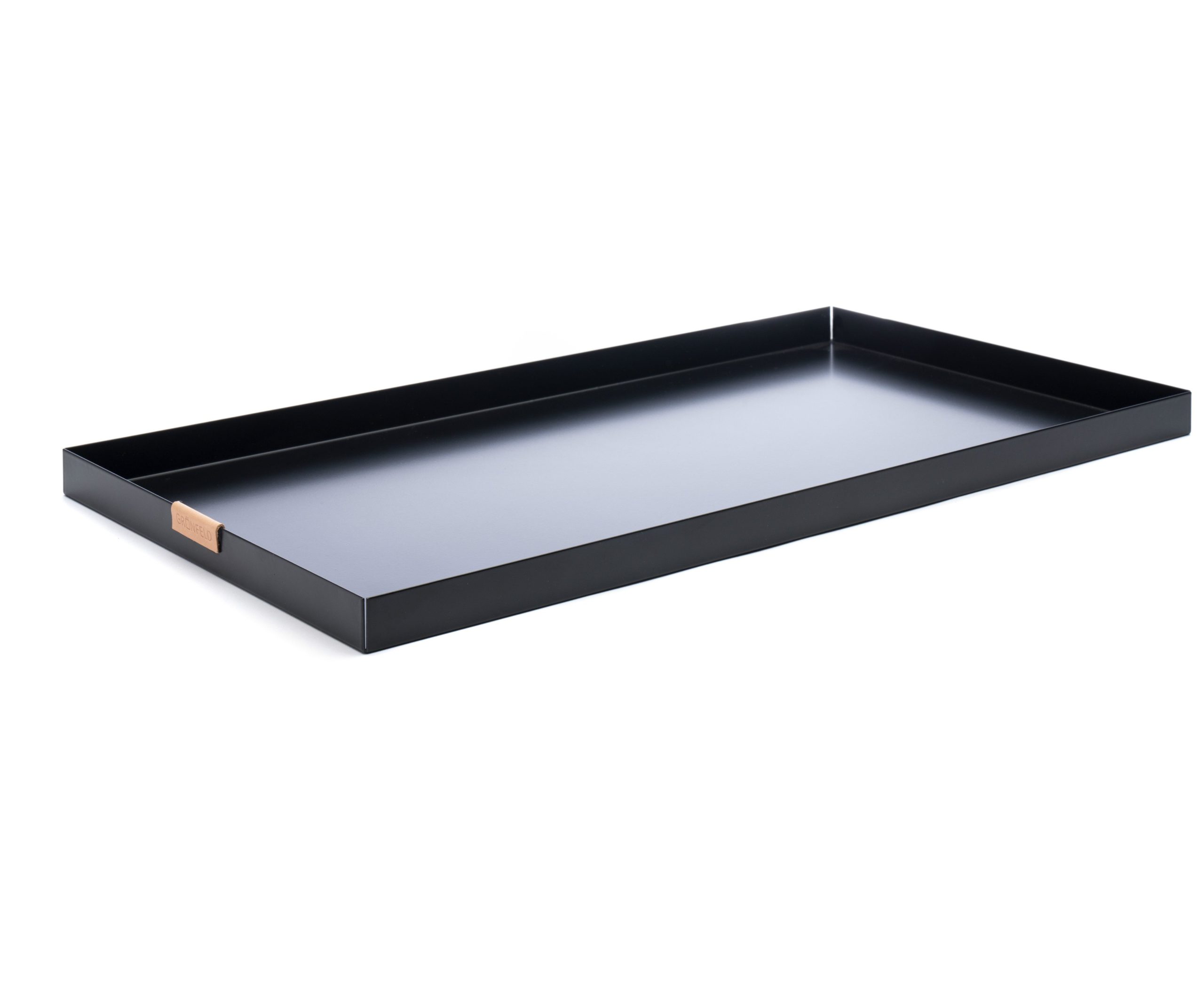 medeklinker middelen Ultieme Gronfeld tray 30 x 55 cm zwart - Nordic Living