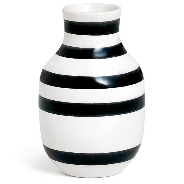 Kähler Design Vase Omaggio Black 12cm